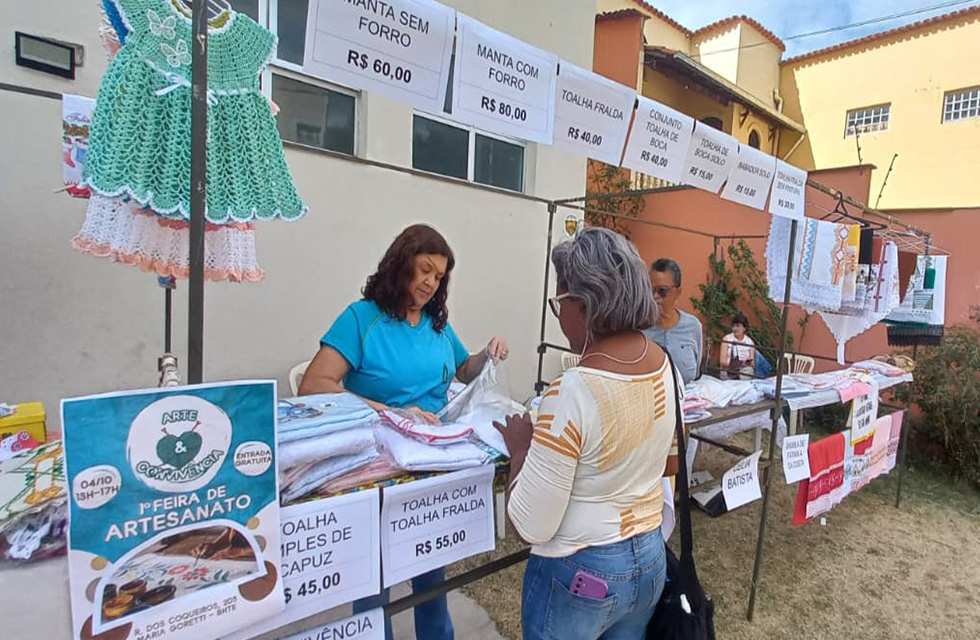 1ª Feira de Artesanato – Arte & Convivência