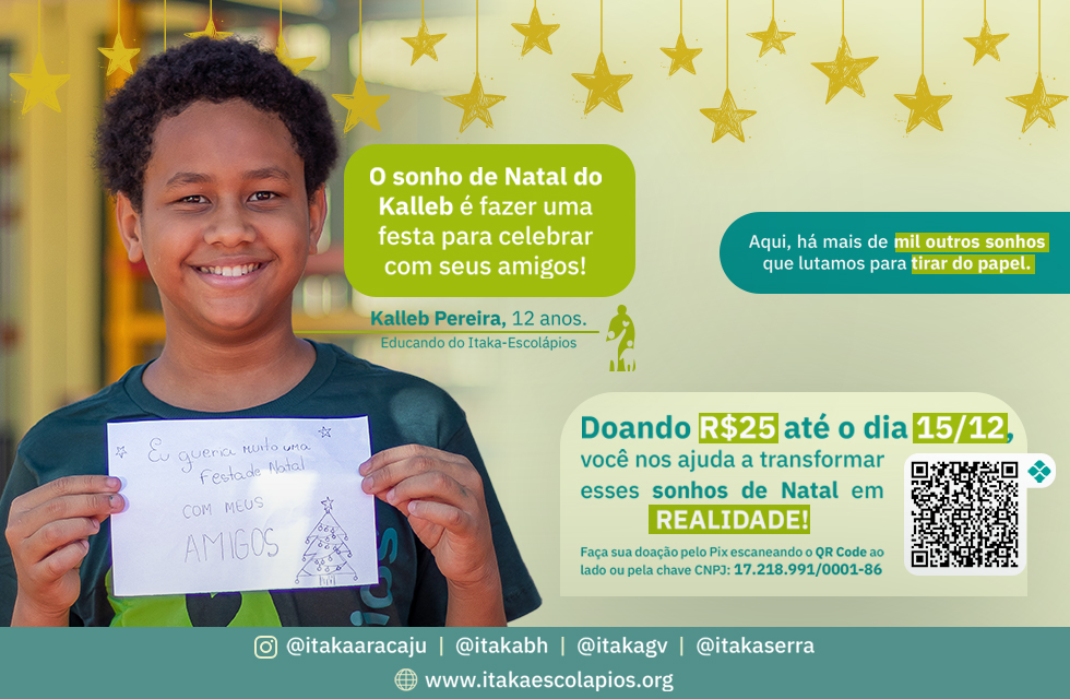 Campanha de Natal Itaka-Escolápios