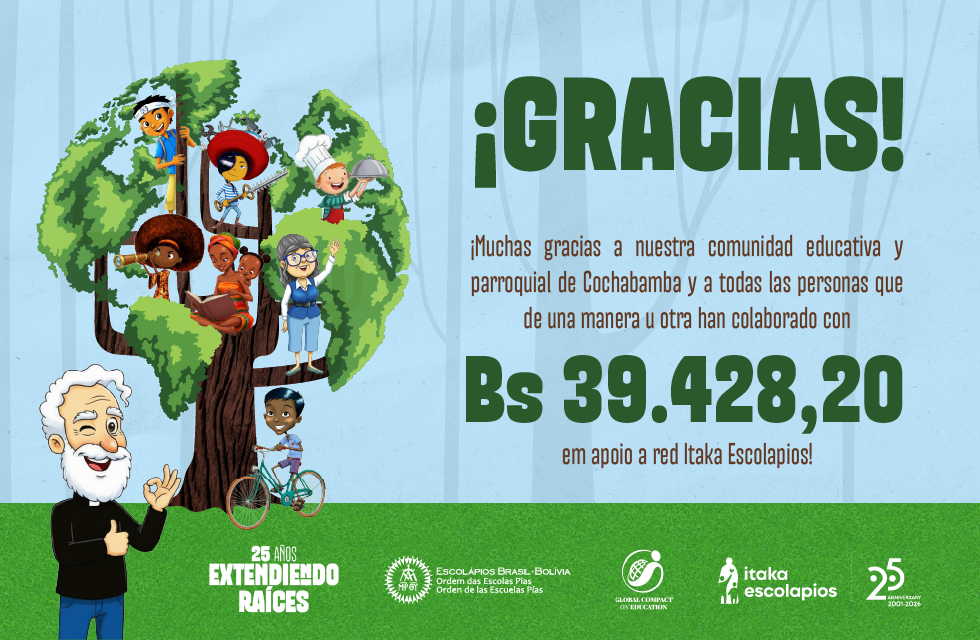Balance de la campaña solidaria de Itaka-Escolapios – 25 años extendiendo raíces